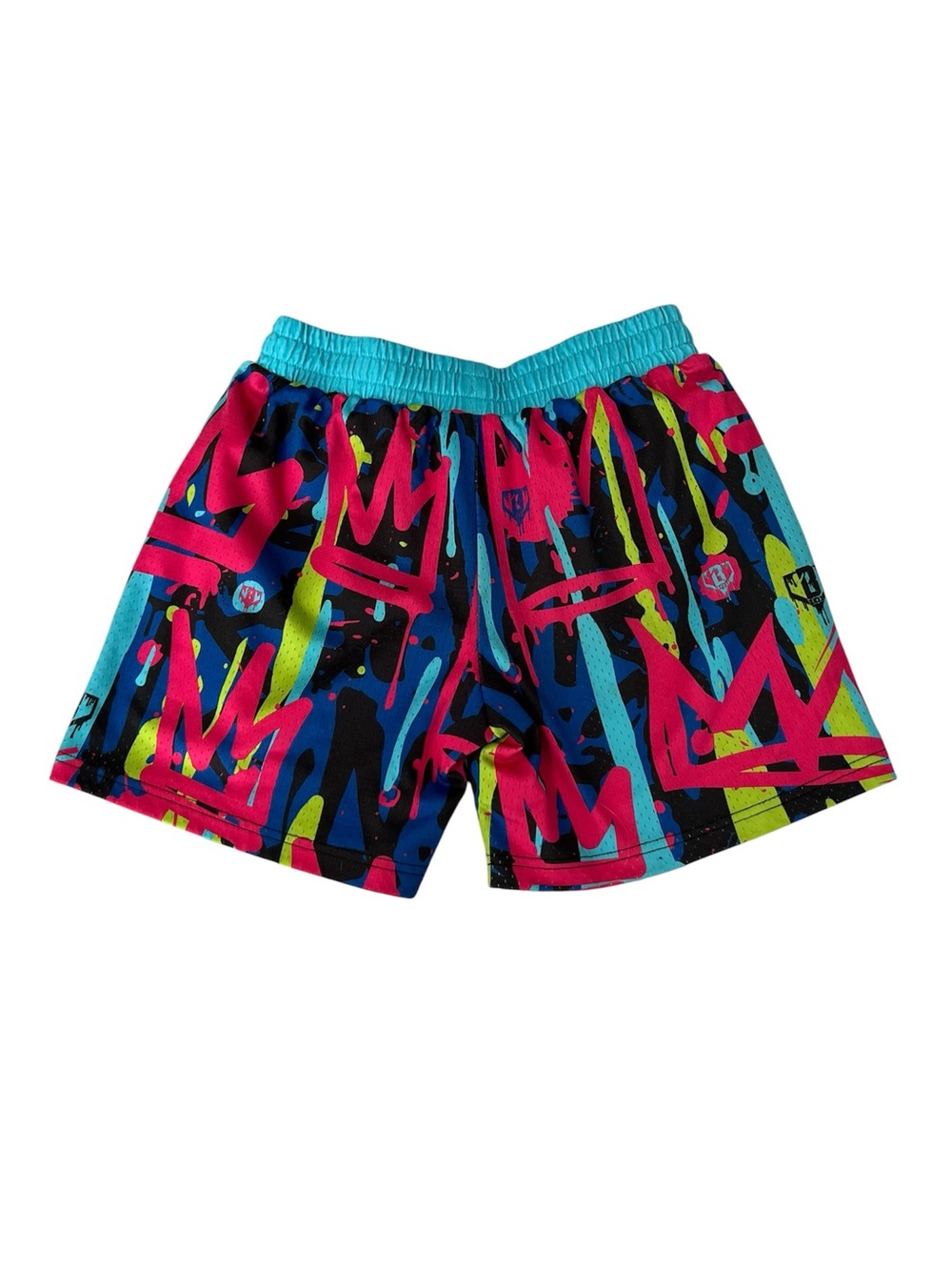 Baseball Lifestyle 101 Graffiti Crown Shorts Size Youth M